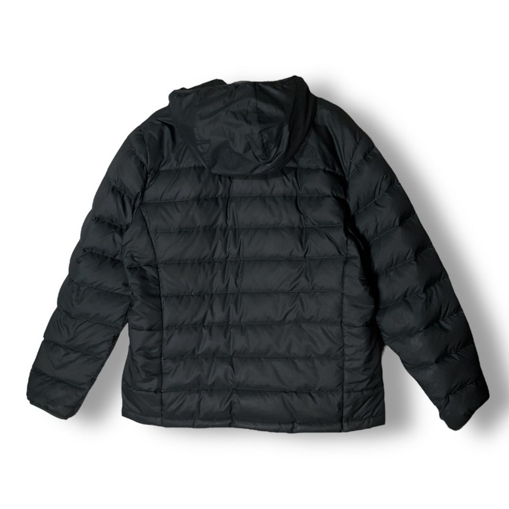 The North Face Mens Aconcagua Jacket Sz XL Hooded Down Puffer Black - Picture 7 of 13
